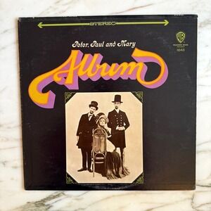Peter, Paul and Mary Album Vintage Folk LP Warner Bros Stereo